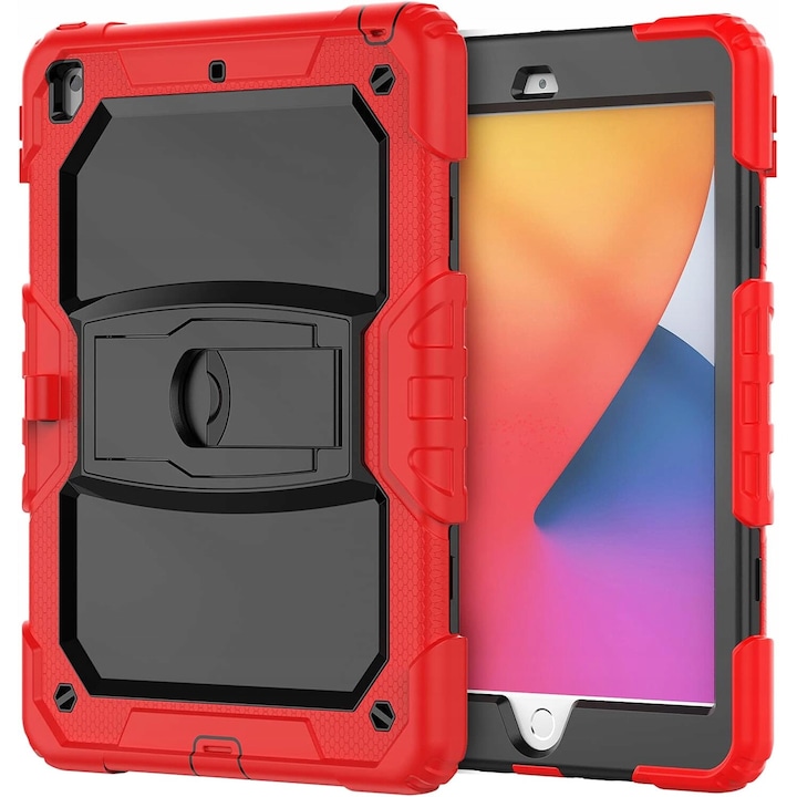 Husa pentru iPad Pro 11/Air 5/4, Culoare Rosie