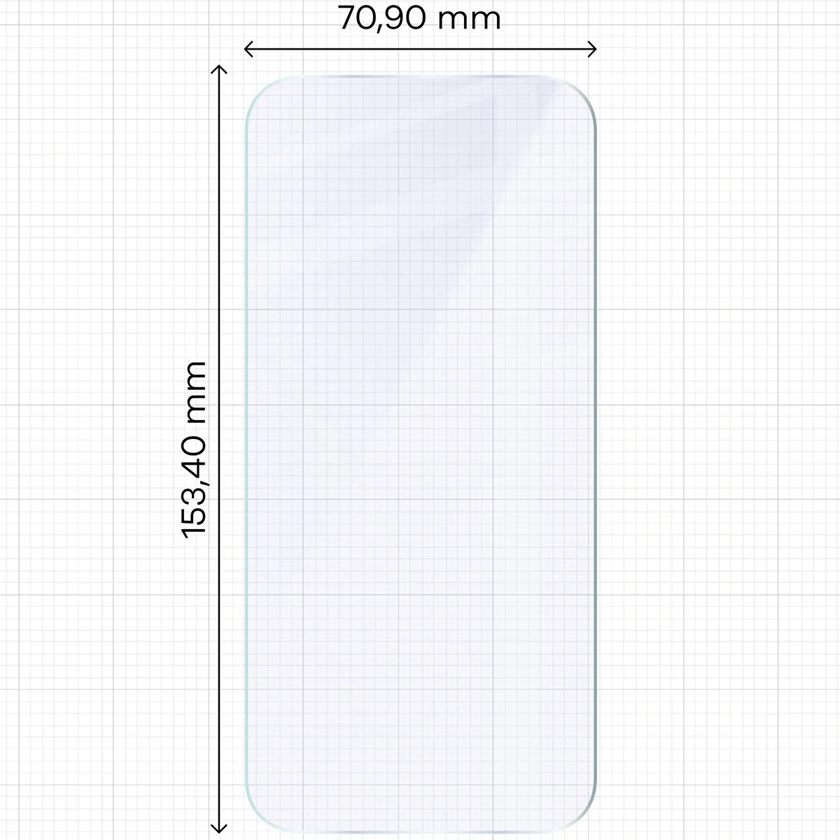 Set 2 Sticla hibrid Bizon Hybrid Mule Duo pentru Xiaomi POCO X8 Pro
