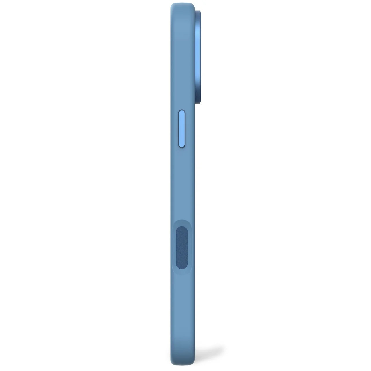 Husa din silicon Decoded compatibila MagSafe pentru iPhone 16 Plus | Air Blue