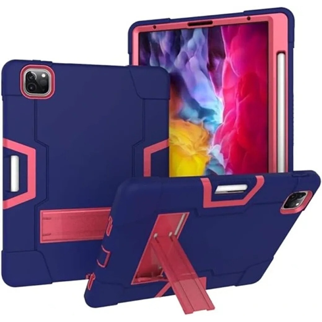 Husa pentru iPad Pro 5/4/3 12,9” cu suport, roz