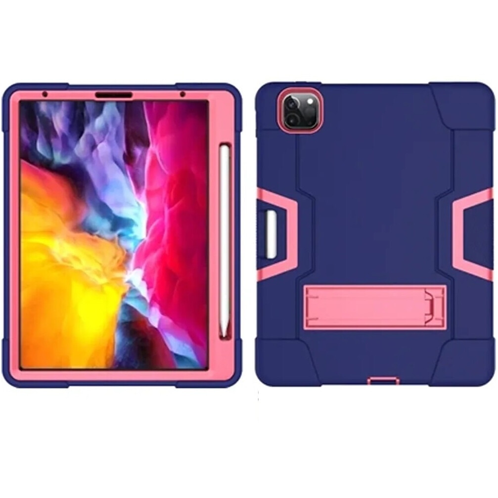 Husa pentru iPad Pro 5/4/3 12,9” cu suport, roz