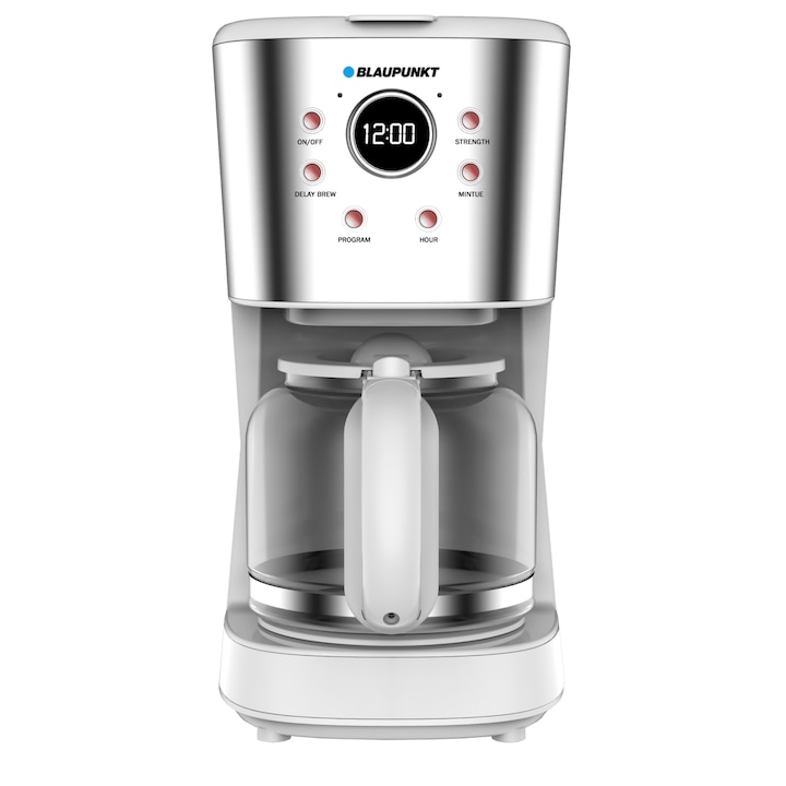 Espressor Blaupunkt CMD802WH, 1.5 l, alb, 27.4x18.3x35.1 cm