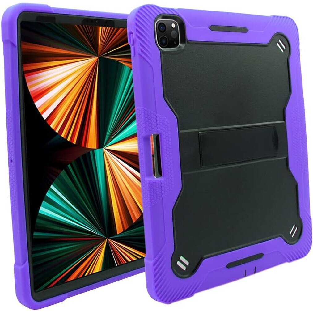 Husa pentru iPad Pro 12.9" cu suport, Violet