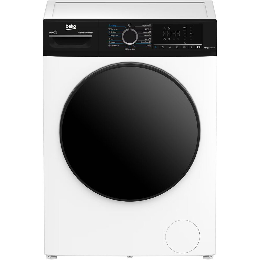 Masina de spălat cu uscător Beko, frontala, 7 kg spălare, 5 kg uscare, alb