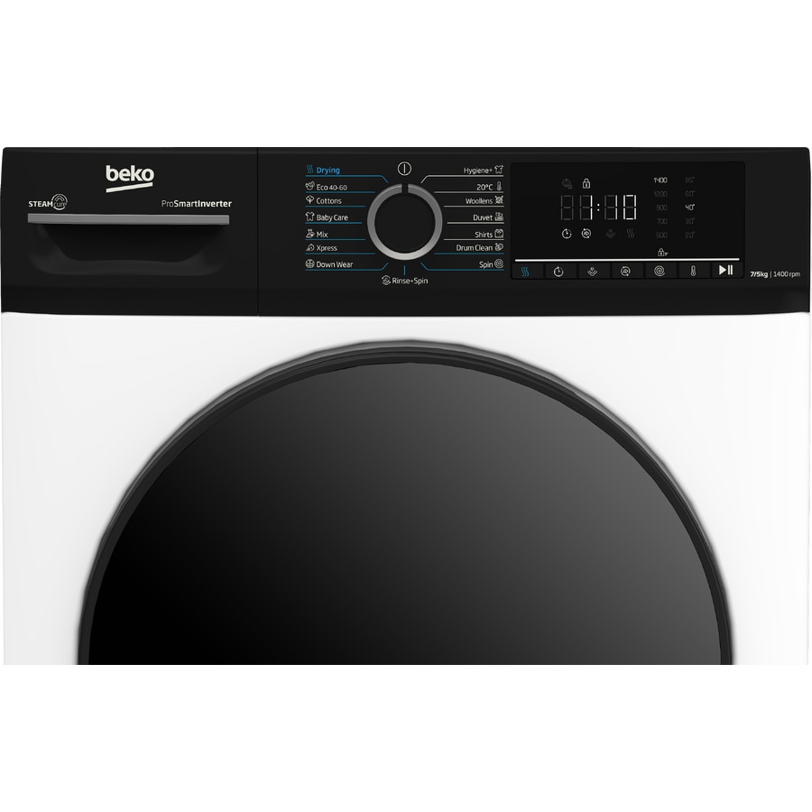 Masina de spălat cu uscător Beko, frontala, 7 kg spălare, 5 kg uscare, alb