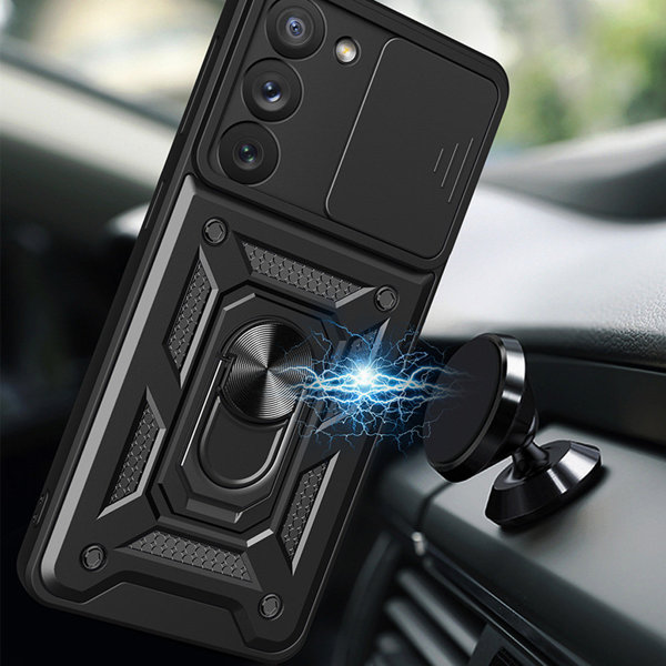 Husa pentru Samsung Galaxy S23 Ultra camshield armor neagra
