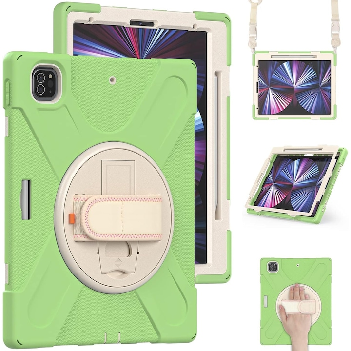 Husa tableta, TPU, pentru iPad Mini 6 8,3" verde