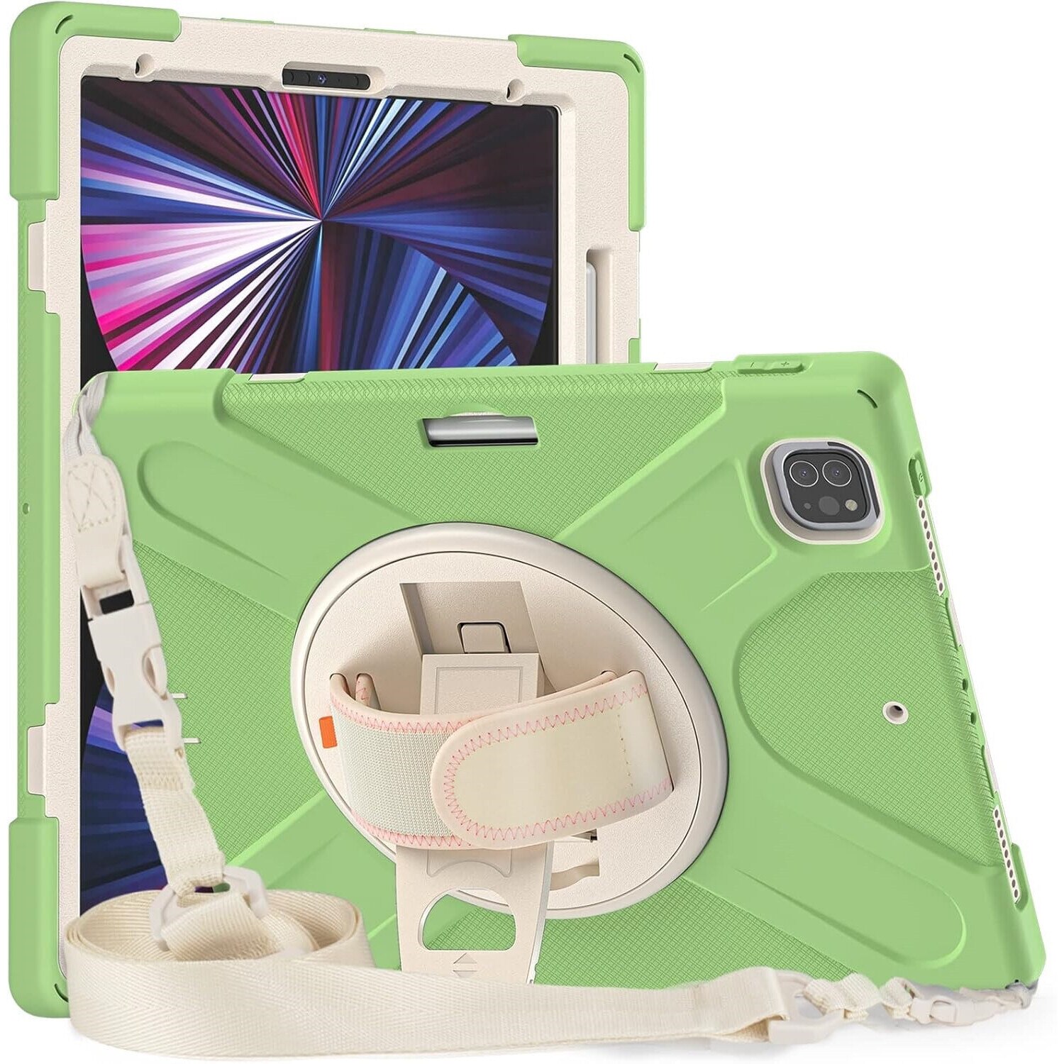 Husa tableta, TPU, pentru iPad Mini 6 8,3" verde