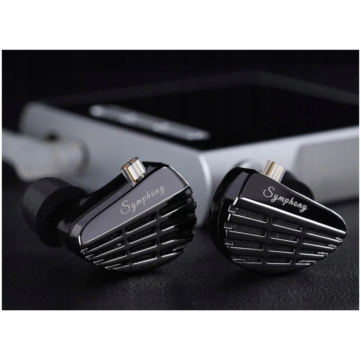 Casti cu fir KZ Symphony, hibrid, 3D, ergonomice, multicolor