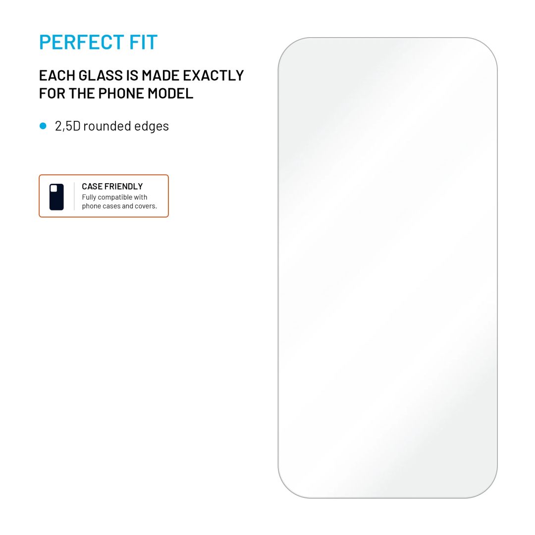 Folie protectie telefon FIXED 2,5D sticla securizata pentru Xiaomi 17, set 2 bucati