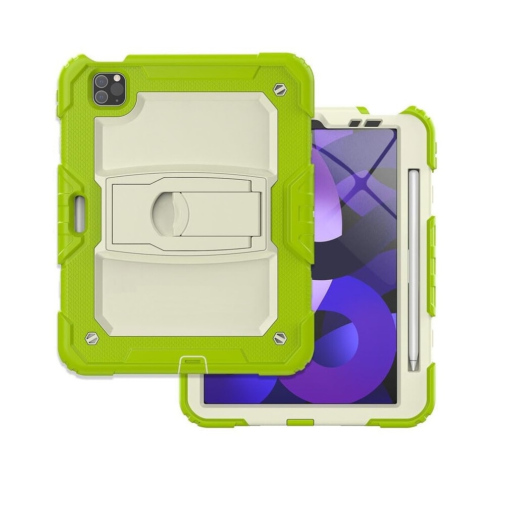 Husa compatibila cu iPad Pro 12,9 inchi cu suport si curea de umar, verde