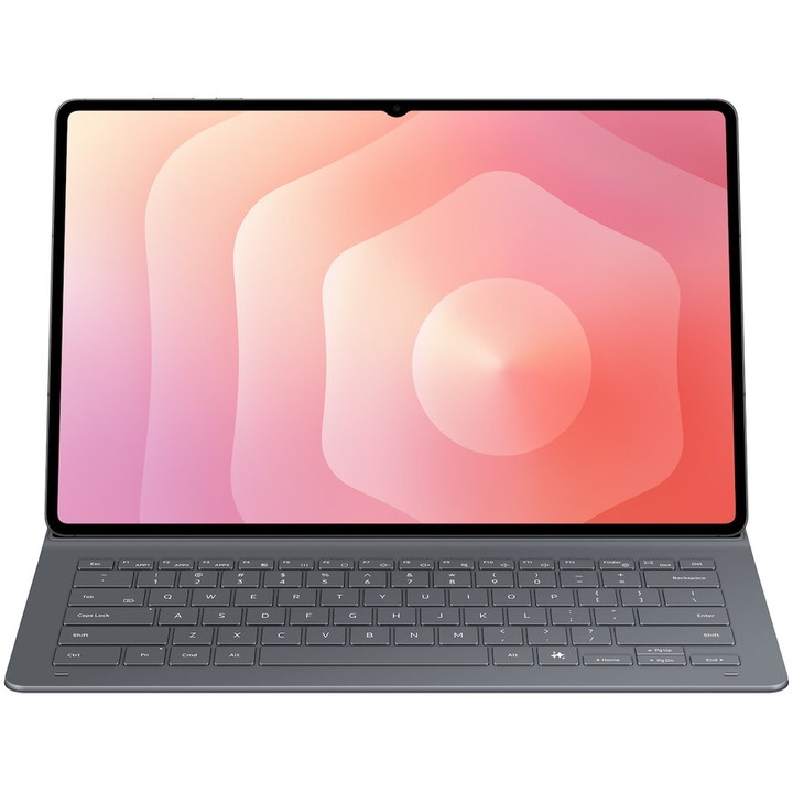 Tableta Samsung Galaxy Tab S11 Ultra si book Flip Cover cu Tastatura, 14.6 inch, 16GB RAM, 1TB, Wifi, Silver