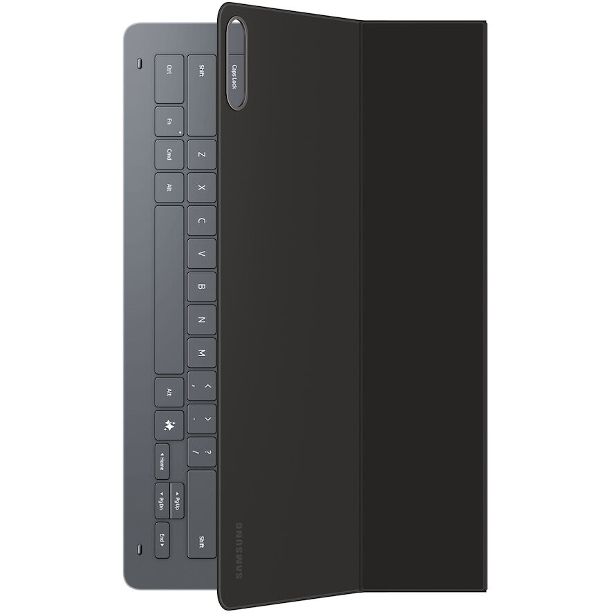 Tableta Samsung Galaxy Tab S11 Ultra si book Flip Cover cu Tastatura, 14.6 inch, 16GB RAM, 1TB, Wifi, Silver
