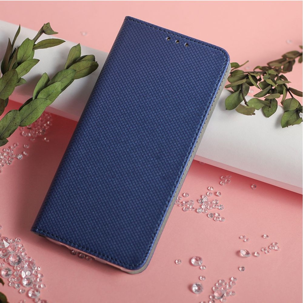 Husa Carte Smart, Inchidere Magnetica, pentru Xiaomi Redmi Note 15 Pro 5G, buzunar card, Albastru