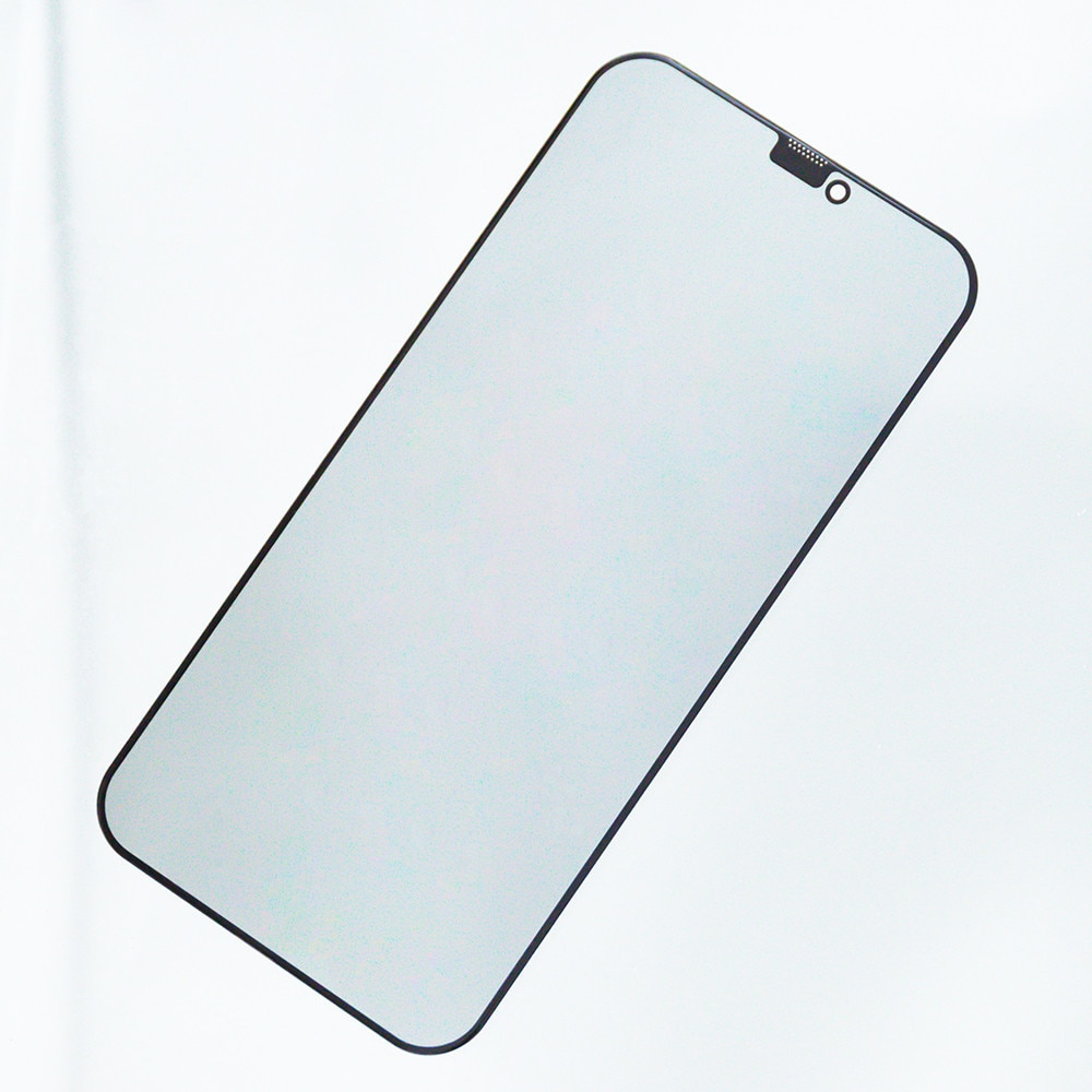 Folie de protectie, Szklo hartowane Privacy, pentru Xiaomi Redmi A3 4G, neagra, dimensiuni precise.