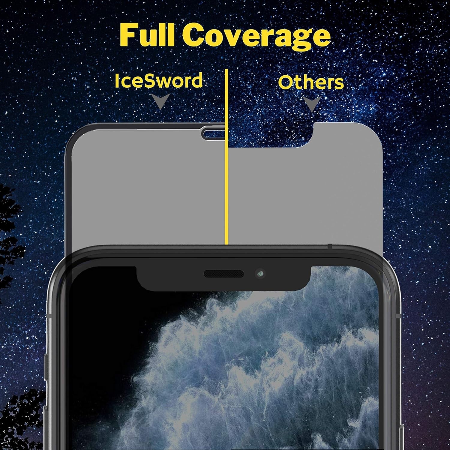 Set 2 Folie Sticla Privacy CRE8VE3 compatibila cu iPhone 17proMax, MaxDefense+ Privacy, Full Cover 3D, Full Glue, Sticla Securizata, Duritate Militara, Ultra HD, Protectie Profesionala Ecran 3D, Aluminiu inalt, Anti Zgarieturi, Anti Socuri