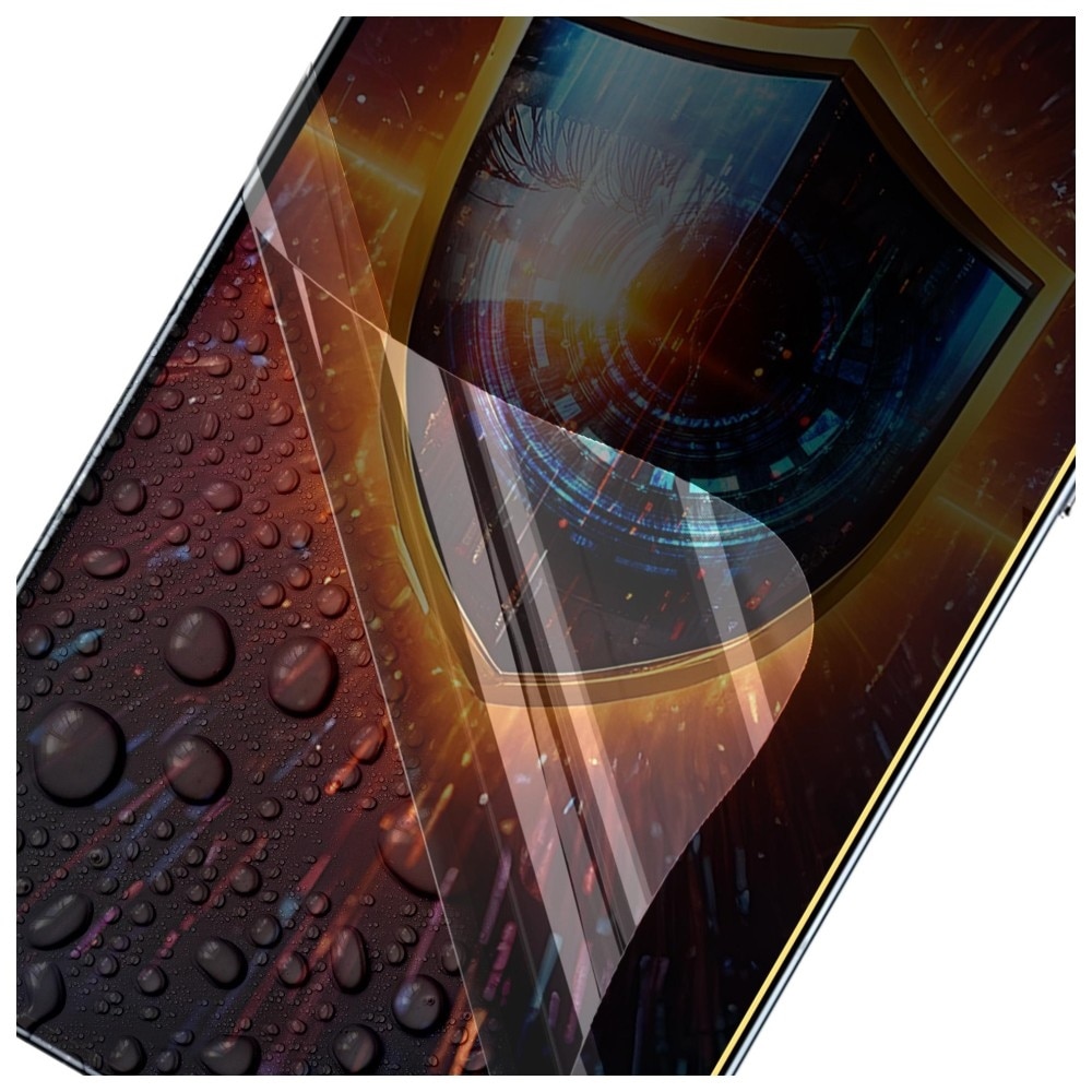 Folie protectie 3mk Silky Matt Privacy compatibila cu Xiaomi 17, Negru