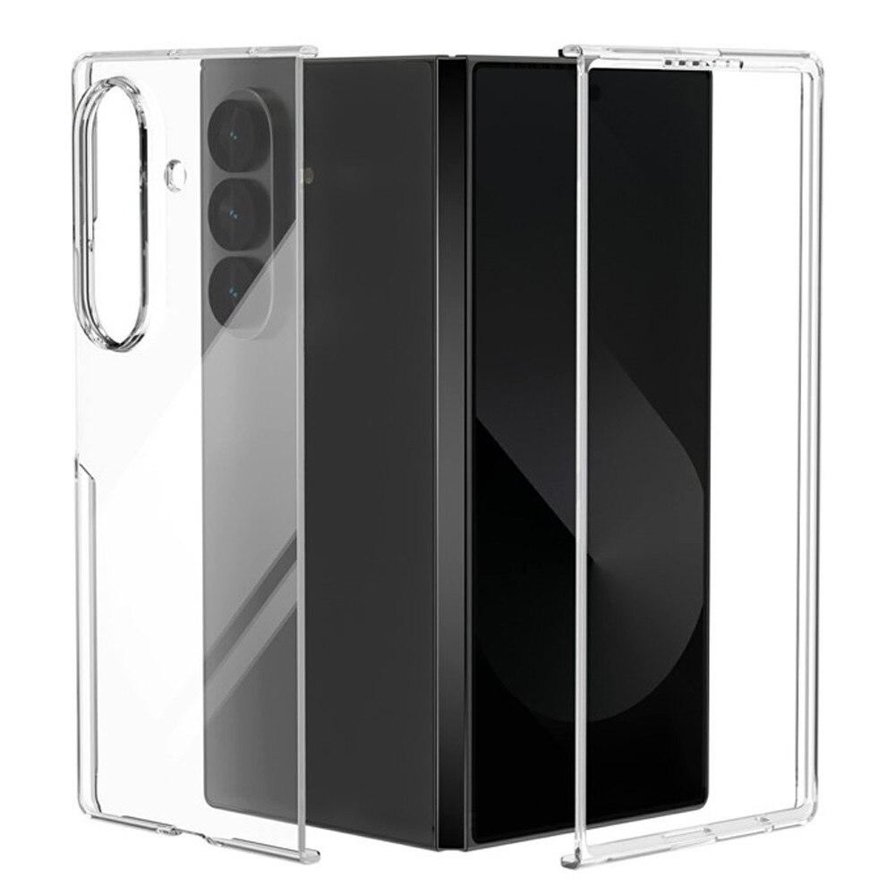 Husa TPU High Clear compatibila cu Samsung Galaxy Z Fold7 / Fold 7, Diamond Design, Lightweight Bumper Case, Shock Absorption, Unique Long-lasting Anti-Yellowing Tech, Transparenta