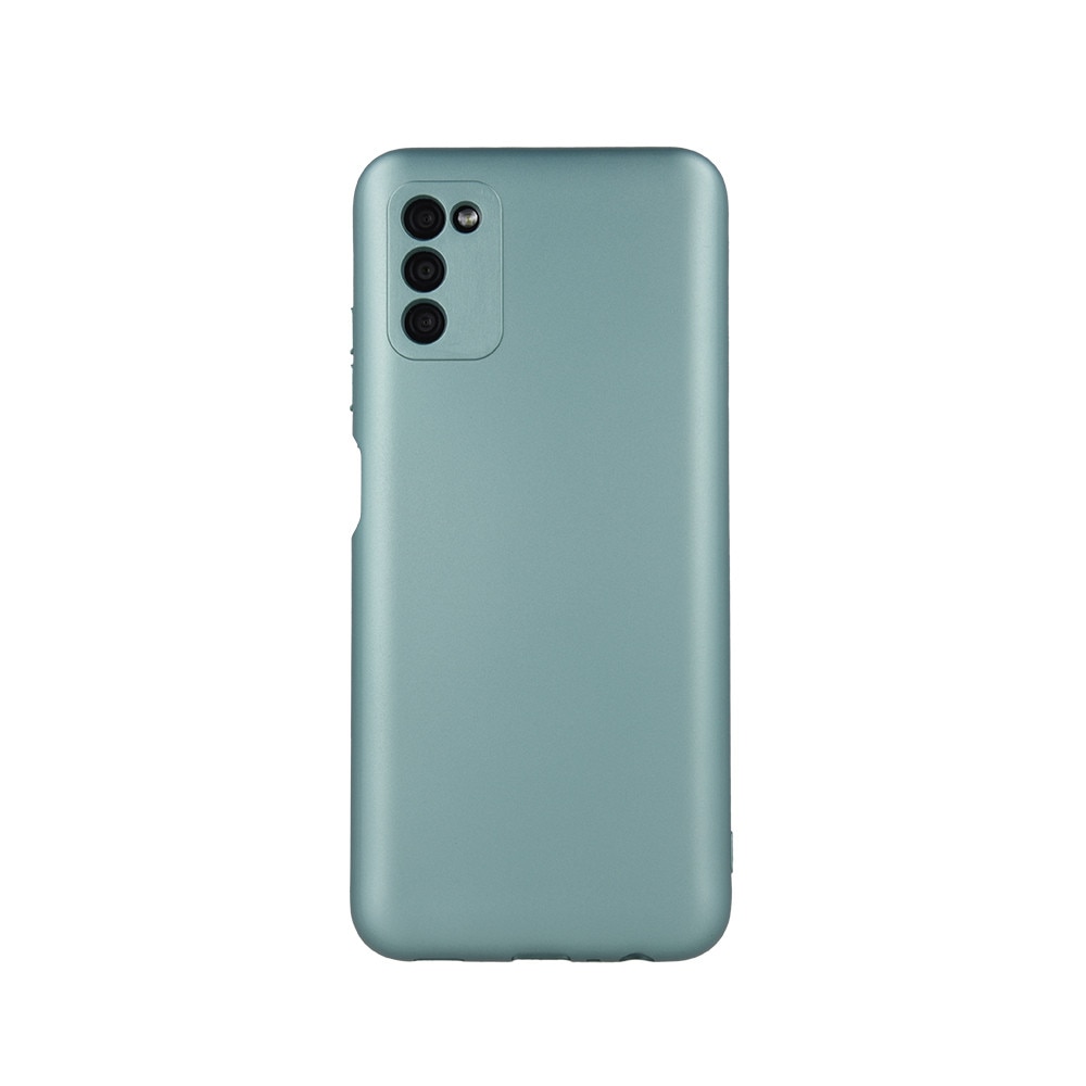 Husa telefon pentru Samsung Galaxy A35 5G, metalica, verde, din TPU, protectie solida