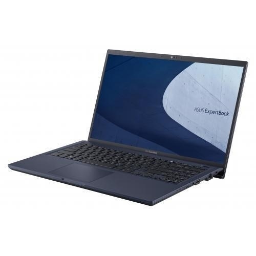 Laptop ASUS ExpertBook B2502CBA cu procesor Intel® Core™ i3-1215U pana la 4.4 GHz, 15.6", Full HD, 8 GB DDR4, 512 GB SSD, Intel® UHD Graphics, Windows 11 Pro, Star Black + HDD Kit