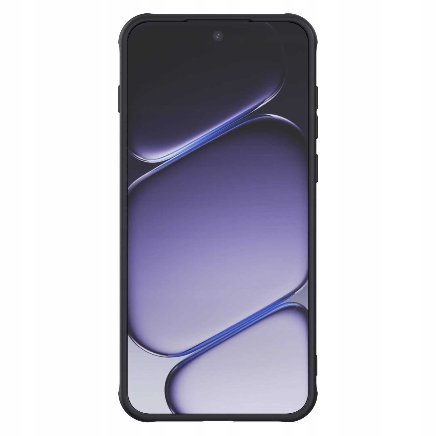 Husa Spacecase Hybrid Mag pentru OnePlus 15R, mata, compatibila cu MagSafe, neagra
