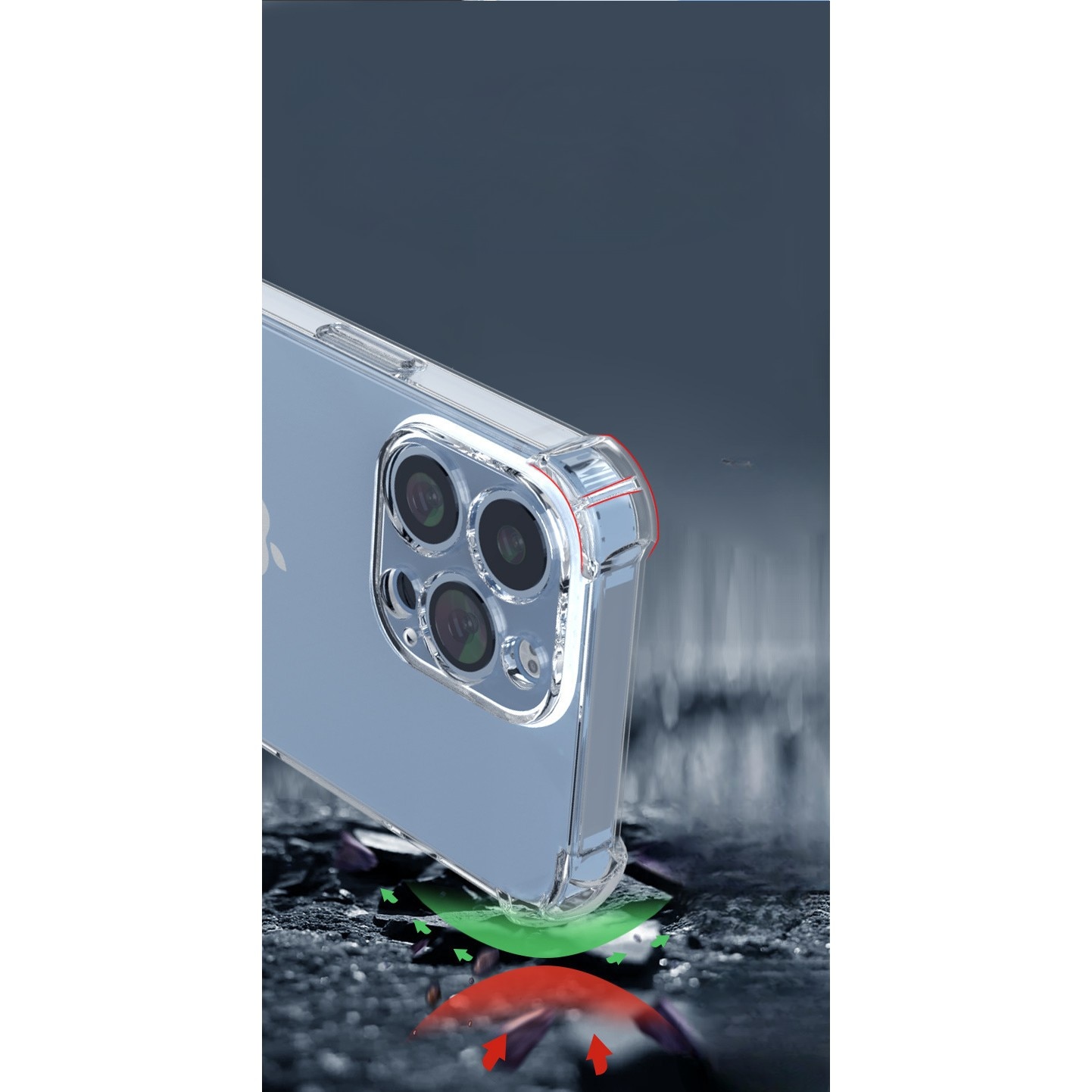 Husa protectie pentru Apple iPhone 11 Pro Max, Flippy, TPU, Antisoc, Protectie colturi, Rezistenta la impact, 1.5 mm, Transparenta