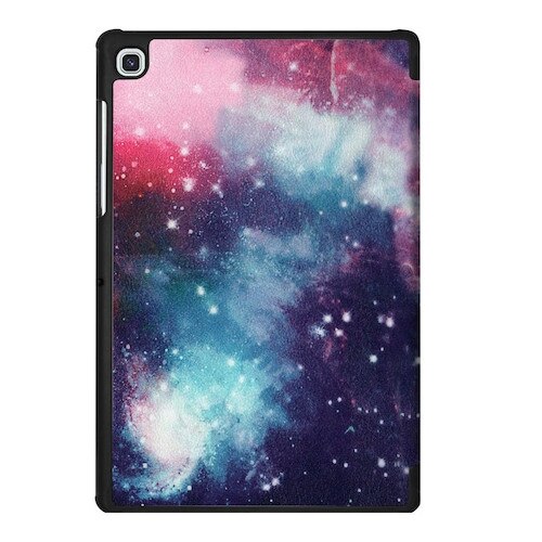 Husa Natty Pell Ultra Slim Smart Cover Premium pentru Apple iPad 9 (2021) / iPad 8 (2020) / iPad 7 (2019) - Galaxy