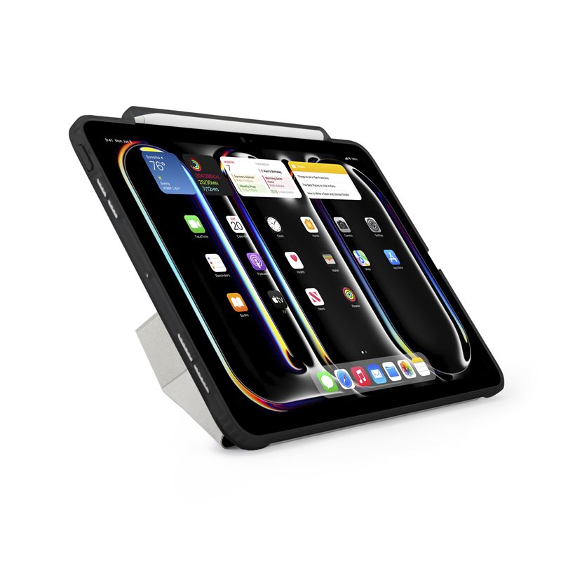 Husa Pipetto Origami No3 compatibila cu iPad Pro 13 inch 2024 Black