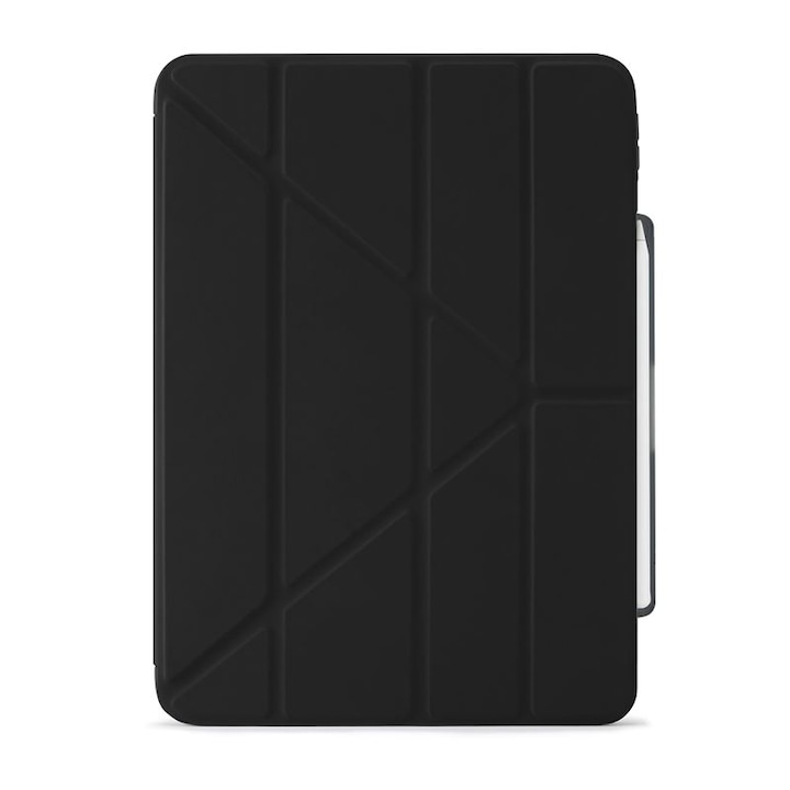 Husa Pipetto Origami No3 compatibila cu iPad Pro 13 inch 2024 Black