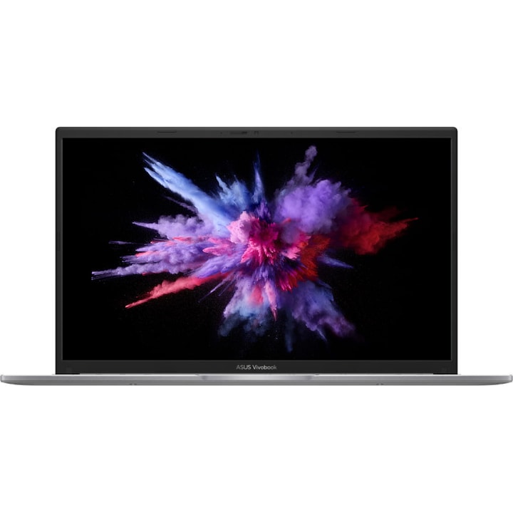 Laptop Asus VivoBook X15, Intel Core i5 1334U, 8GB Memory, 2000GB SSD, 15.6" FullHD, Silver, Hungarian Layout, Windows 11 Pro