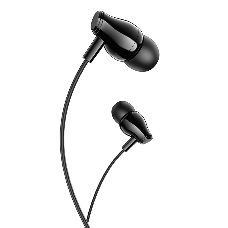 Casti Borofone BM61 Wanderer cu microfon negru