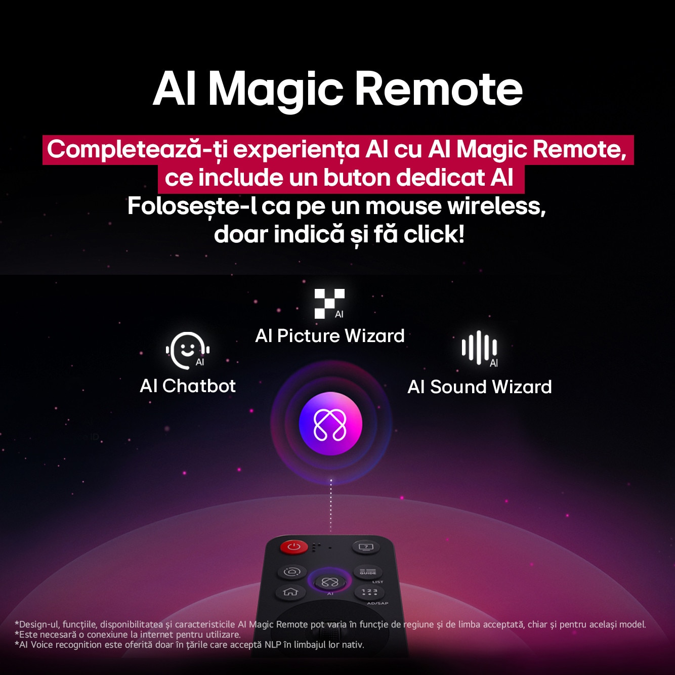 RESIGILAT: Televizor LG QNED 65QNED84A3C, 164 cm, Smart, 4K Ultra HD, Clasa E (Model 2025)