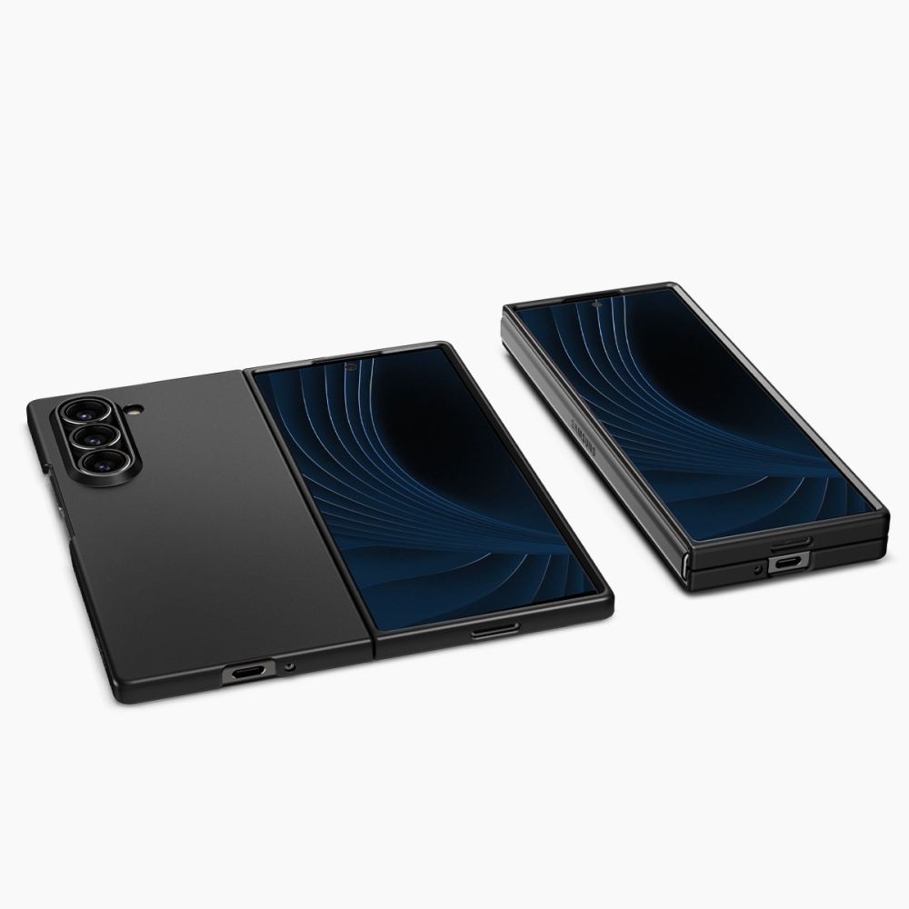 Carcasa Spigen AirSkin compatibila cu Samsung Galaxy Z Fold 6 Black