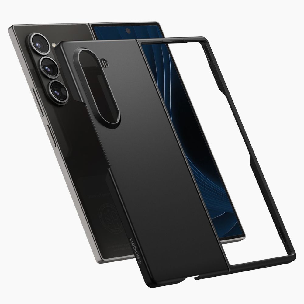 Carcasa Spigen AirSkin compatibila cu Samsung Galaxy Z Fold 6 Black