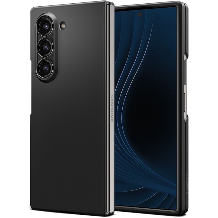 Carcasa Spigen AirSkin compatibila cu Samsung Galaxy Z Fold 6 Black