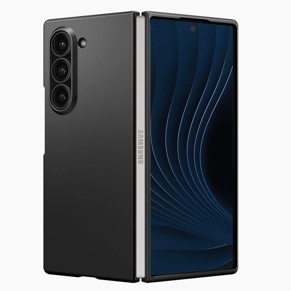 Carcasa Spigen AirSkin compatibila cu Samsung Galaxy Z Fold 6 Black