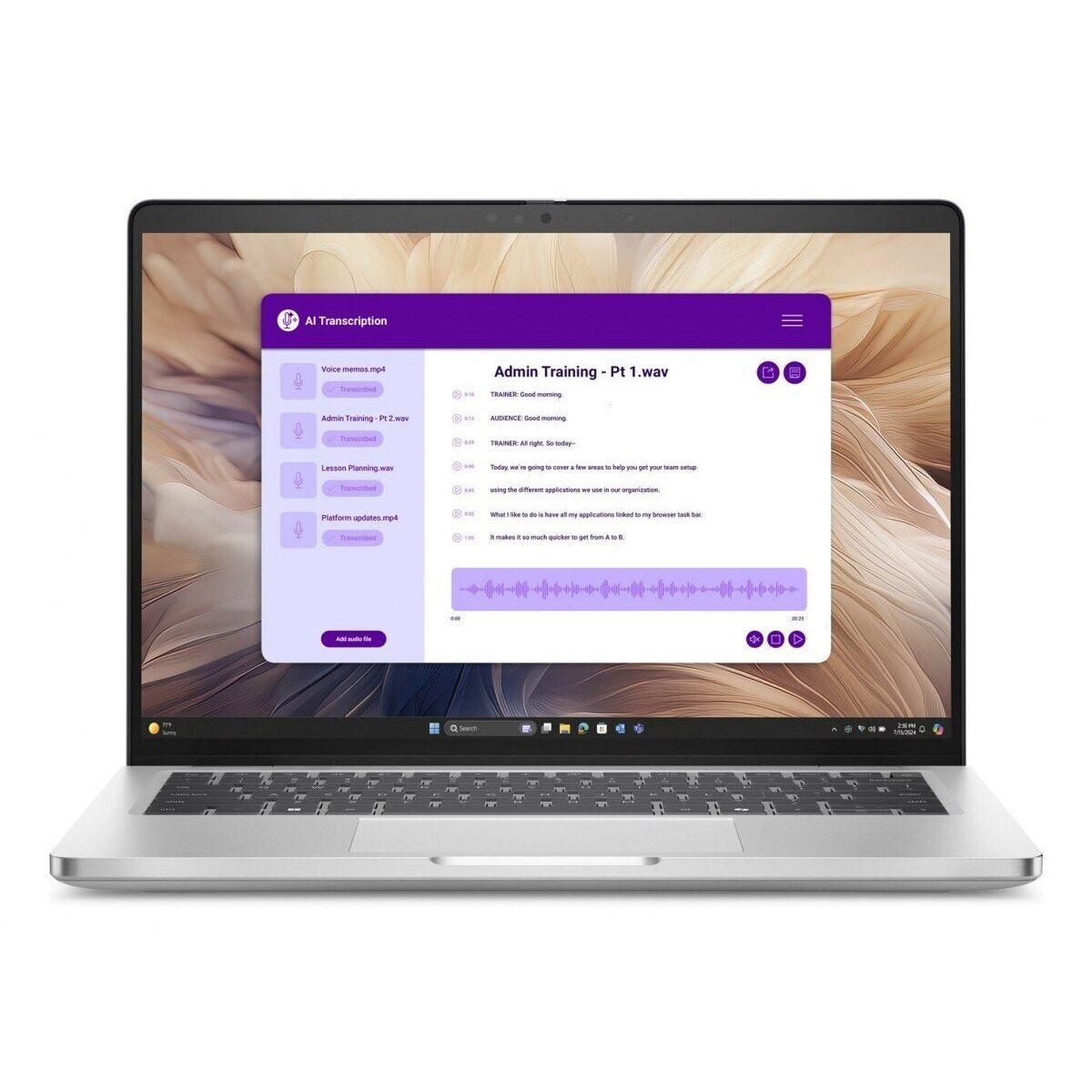 Laptop DELL Pro 14 Plus, 14" WUXGA, Intel® Core™ Ultra 5 235U pana la 4.9 GHz, 32 GB RAM DDR5, 512 GB SSD, Intel Graphics, Windows 11 Pro, Aluminium 512 GB