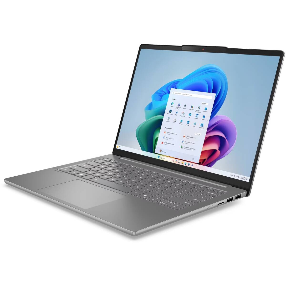 Laptop Lenovo IdeaPad Slim 5 WUXGA 14 inch AMD Ryzen 5 7535HS 16GB 512GB SSD Windows 11 Home Luna Grey