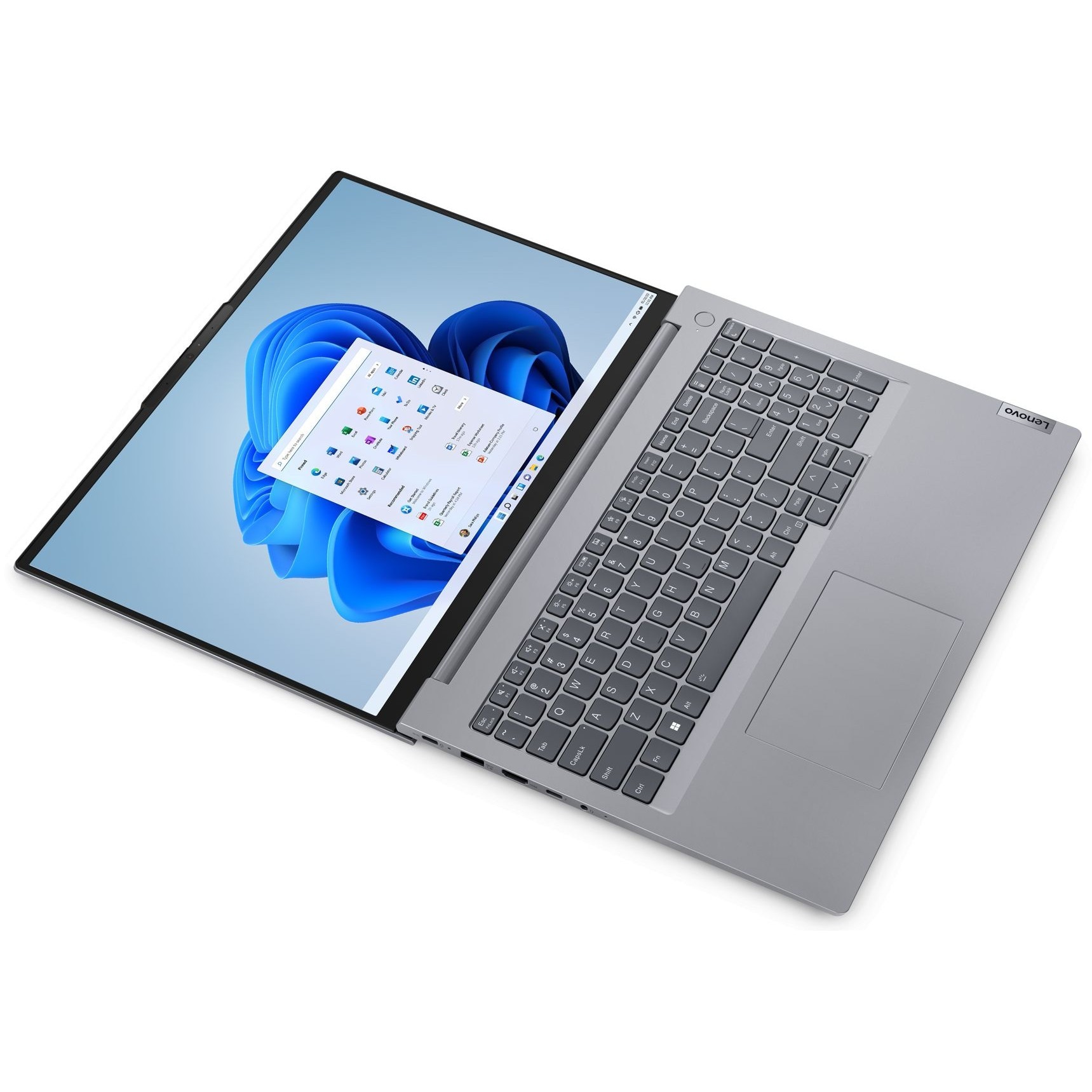 Laptop Lenovo ThinkBook 16 G6 IRL, 16" WUXGA 1920x1200 IPS 300nits, Intel Core i3-1315u 6-core, 64 GB DDR5, 512 GB SSD m2 PCIe, 1TB SSD m2 PCIe, Intel UHD Graphics, Windows 11 Pro, Aluminium Case 1.70 kg Arctic Grey