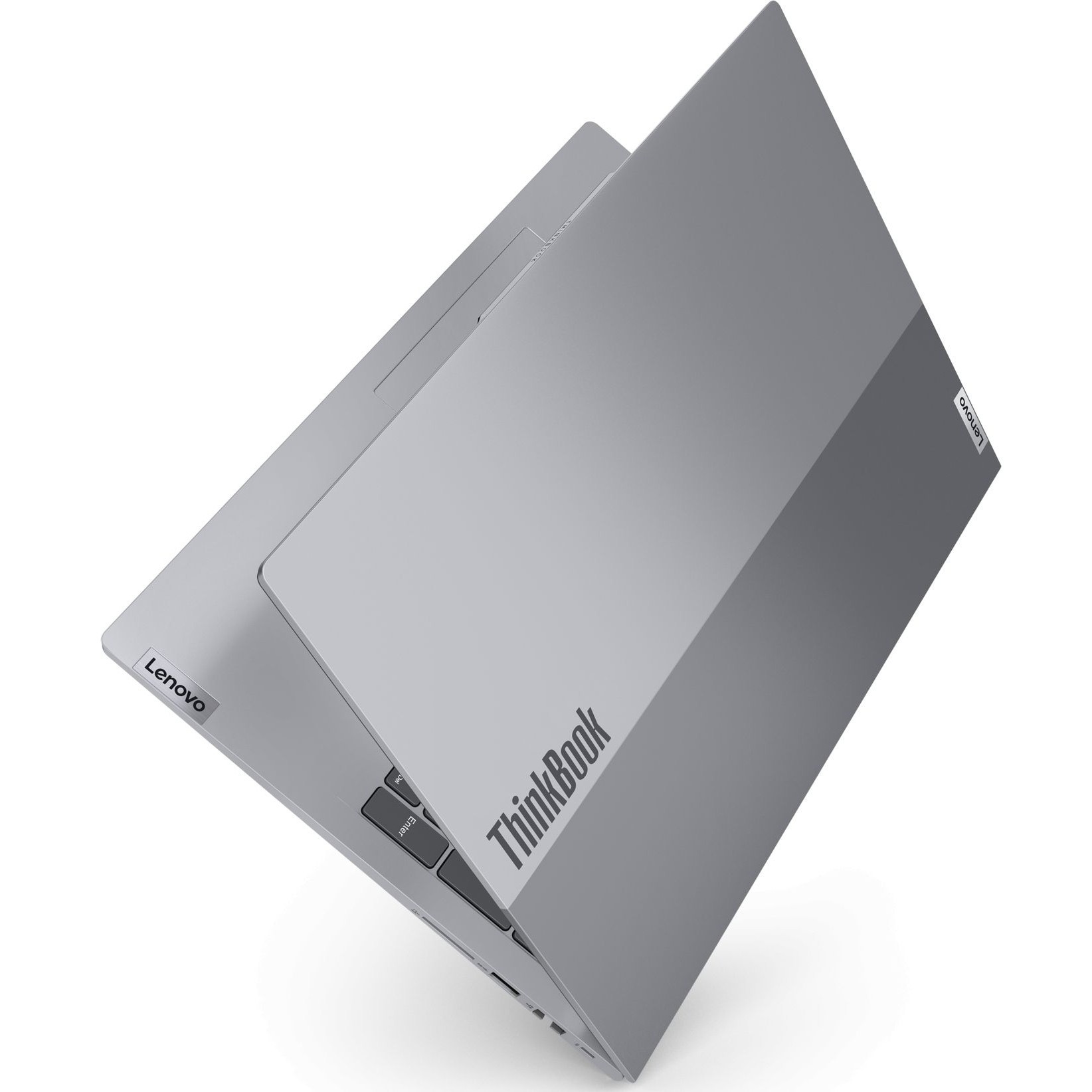 Laptop Lenovo ThinkBook 16 G6 IRL, 16" WUXGA 1920x1200 IPS 300nits, Intel Core i3-1315u 6-core, 64 GB DDR5, 512 GB SSD m2 PCIe, 1TB SSD m2 PCIe, Intel UHD Graphics, Windows 11 Pro, Aluminium Case 1.70 kg Arctic Grey