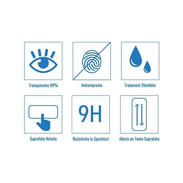 Folie Sticla Securizata Bluestar Compatibila Cu Samsung Galaxy A51, transparenta