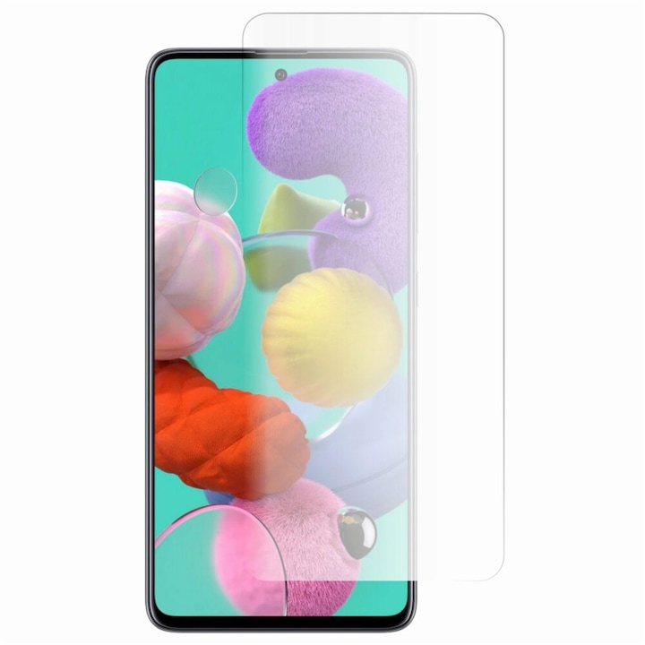Folie Sticla Securizata Bluestar Compatibila Cu Samsung Galaxy A51, transparenta