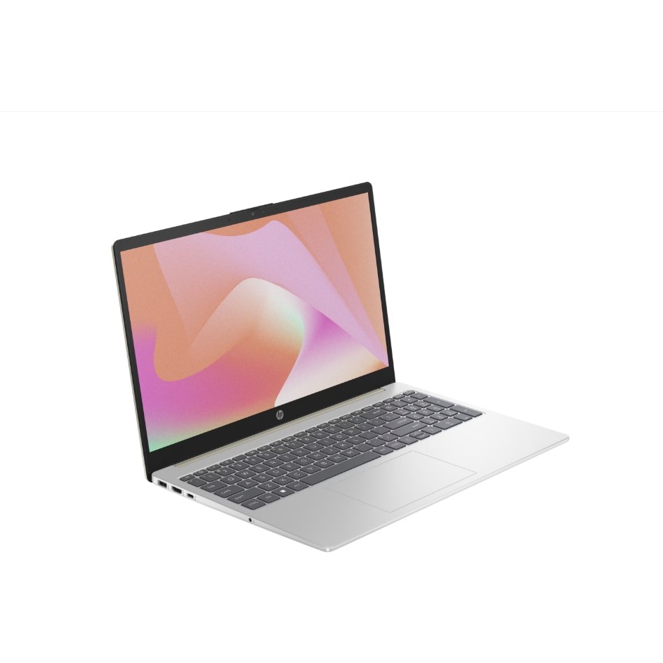 Laptop HP 15-fc0031nq cu procesor AMD Ryzen™ 3 7320U pana la 4.10 GHz, 15.6", Full HD, 8 GB LPDDR5, 2 TB SSD, AMD Radeon™ 610M, Windows 11 Pro, Warm Gold