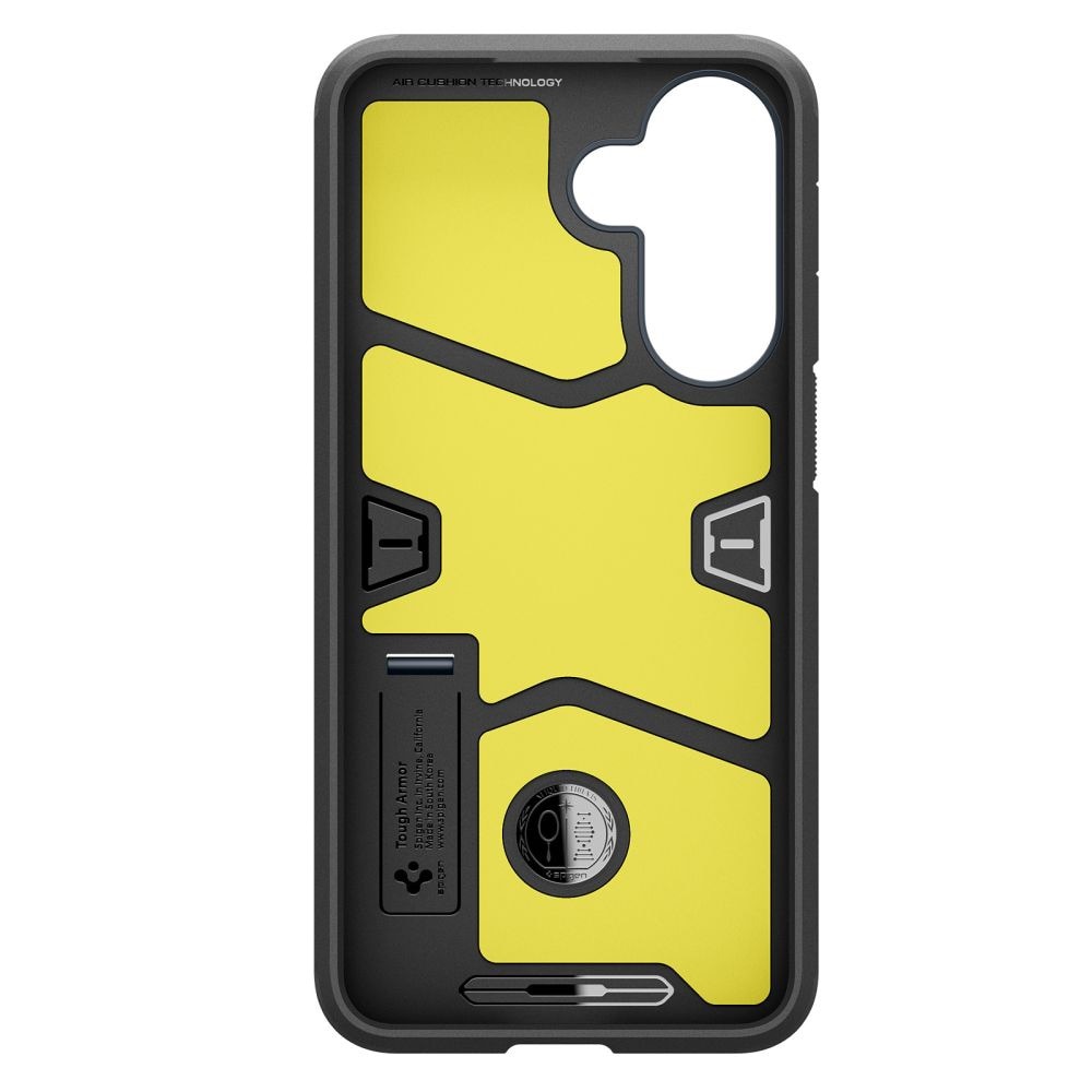 Husa pentru Samsung Galaxy A57 5G Spigen Tough Armor, Stativ incorporat, Calitate Premium, Gri