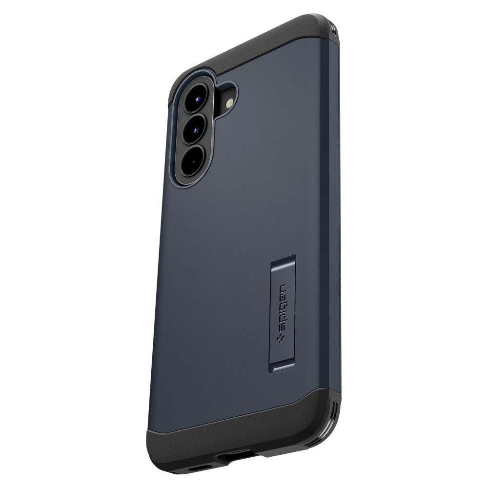 Husa pentru Samsung Galaxy A57 5G Spigen Tough Armor, Stativ incorporat, Calitate Premium, Gri