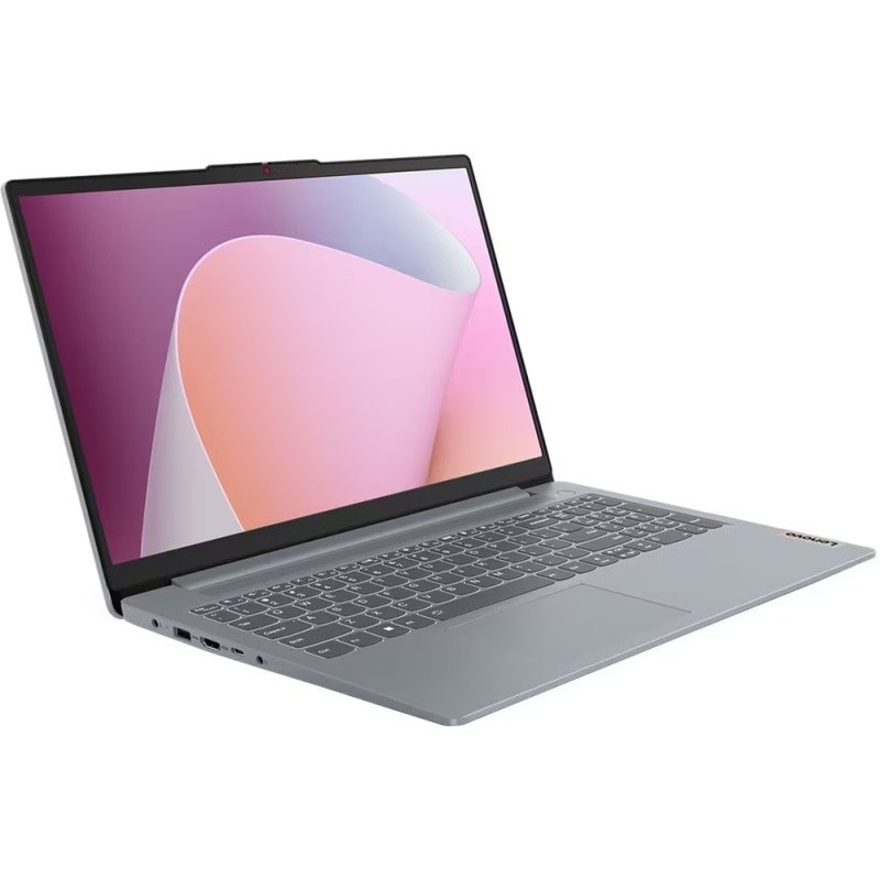 Laptop Lenovo 15.6'' IdeaPad Slim 3 15ABR8, FHD IPS, Procesor AMD Ryzen™ 7 7730U (16M Cache, up to 4.5 GHz), 8 nuclee, 16GB DDR4, 256GB SSD, Radeon, No OS, Arctic Grey