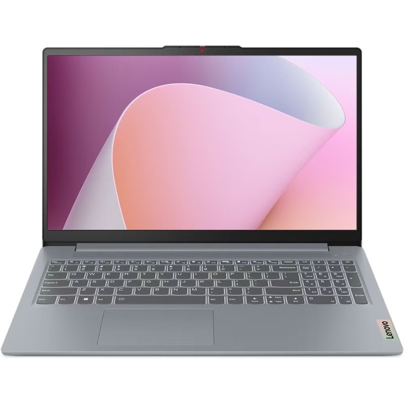 Laptop Lenovo 15.6'' IdeaPad Slim 3 15ABR8, FHD IPS, Procesor AMD Ryzen™ 7 7730U (16M Cache, up to 4.5 GHz), 8 nuclee, 16GB DDR4, 256GB SSD, Radeon, No OS, Arctic Grey