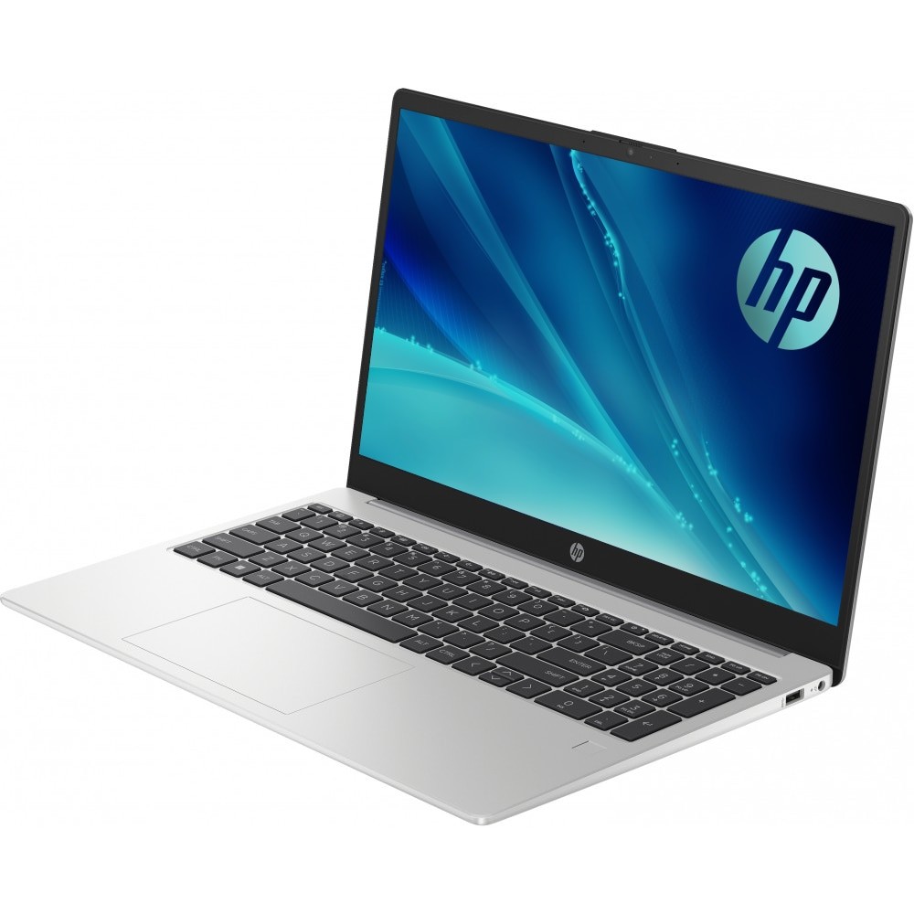 Laptop HP 255 G10, AMD Ryzen 5 7530U, 8GB Memory, 256GB SSD, 15.6" FullHD Display, Silver, Hungarian Layout, Windows 11 Pro