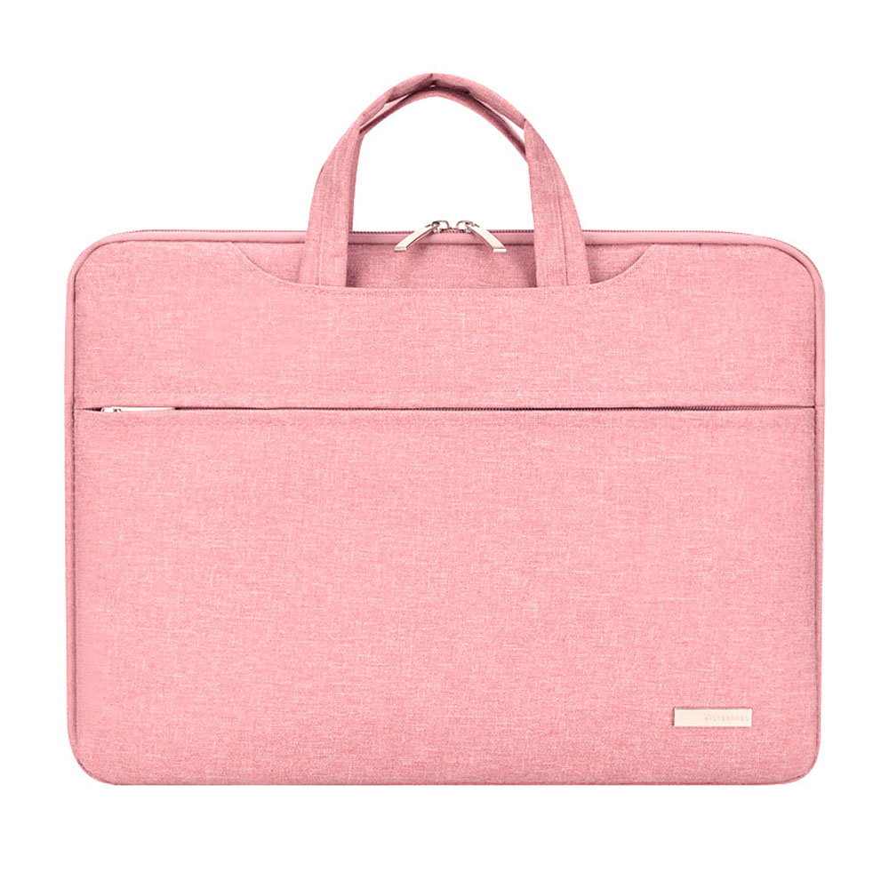 Husa laptop, rezistenta la socuri, impermeabila, roz, pentru laptop de 11 inch