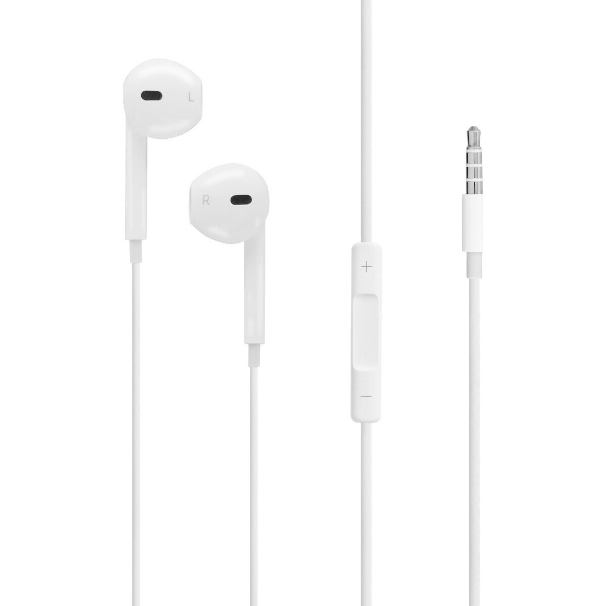 Casti Audio In Ear, Lamtech LAM020663, cu fir, 3.5mm Jack, Alb